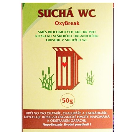 Suchý WC - bakterie 50 g