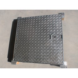 Poklop slzičkový plech EASY - 600 x 600 mm