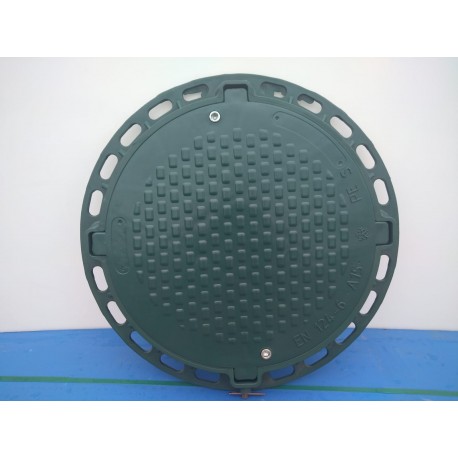 Poklop zelený plastový PLZK prům. 600 mm