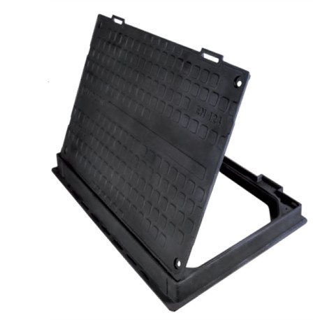 Litinový poklop TETRA 1000 x 600 mm - D 400 - proti vzedmutí