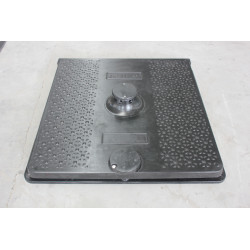 Poklop KOMPOZIT 700 x 700 mm, A 15 - s odvětráním