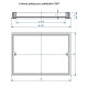 Litinový poklop pro zadláždění  - SVITAVA 75