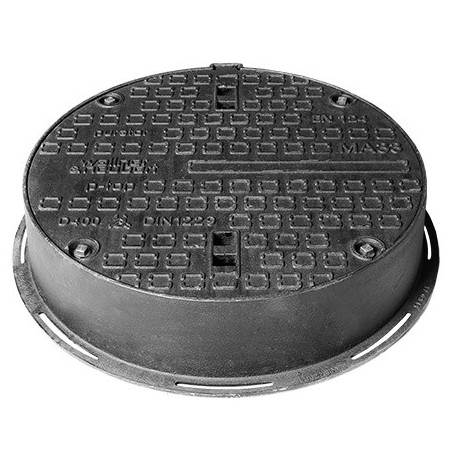 Litinový poklop TETRA P-TOP 600