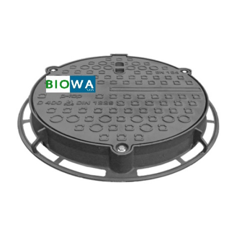 Litinový poklop P-TOP LIGHT RS D600