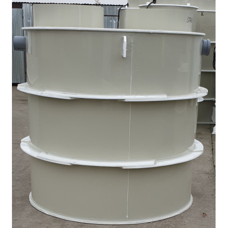 Biologický tříkomorový septik samonosný - 5 m3