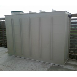 Hranatá jímka k obetonování 24 m3