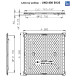 Poklop litinový UNO 800 NF  600 x 600 mm B 125