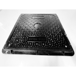 Poklop KOMPOZIT 600 x 600 mm, tř.B 125  - BAZAR