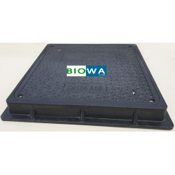 Poklop KOMPOZIT 600 x 600 mm, A 15 - vodotěsný