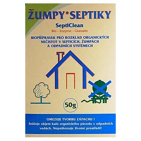 Bakterie pro žumpy a septiky 50 g