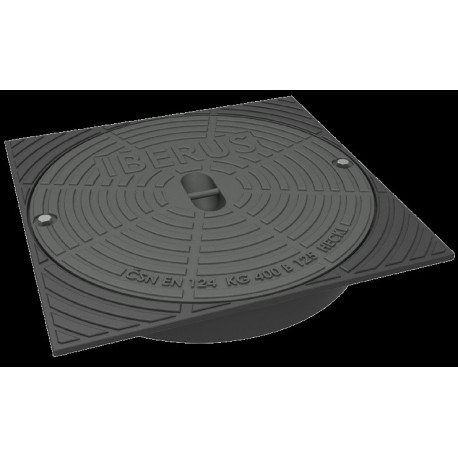 Litinový šachtový poklop IBERUS - DN 315