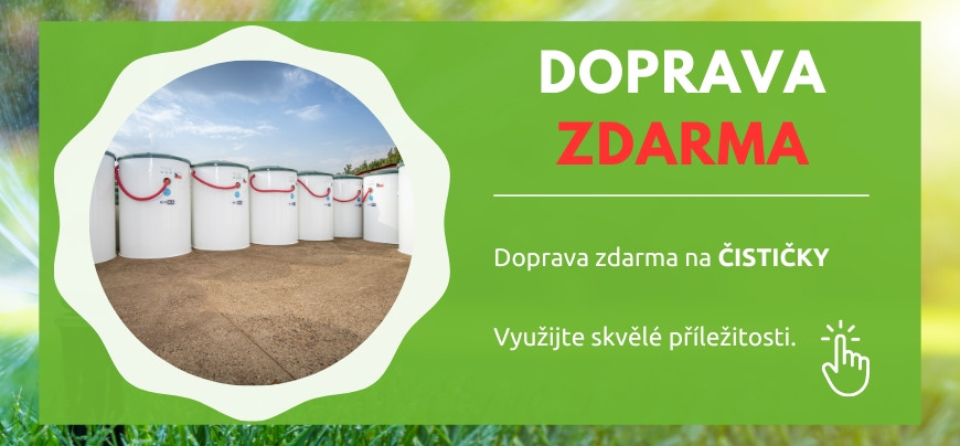 Doprava zdarma - Doprava zdarma na ČISTIČKY